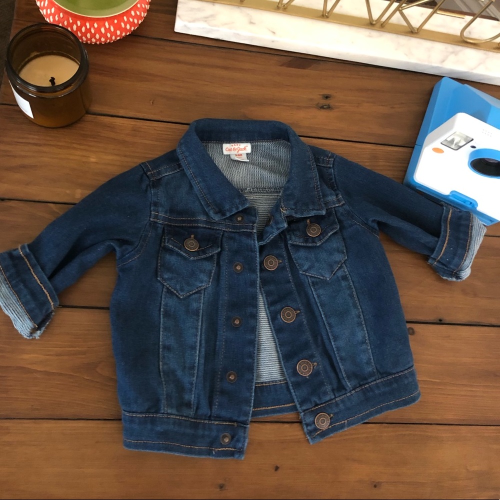 Cat & Jack 3-6m Jean Jacket